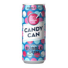 Candy Can Bubble Gum Drink Zero sugar 330ml