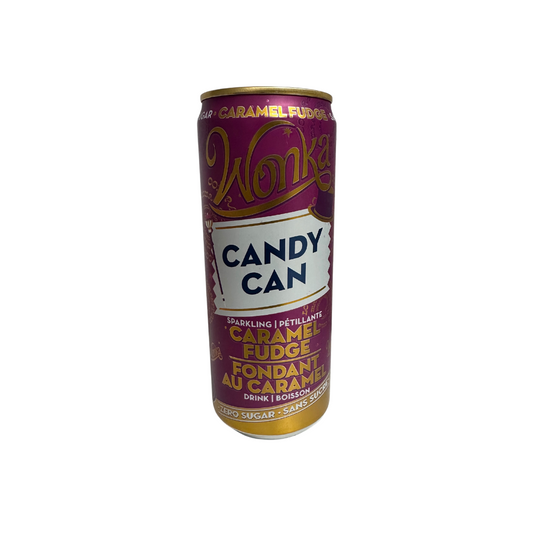 Candy Can Caramel Fudge Drink Zero sugar 330ml