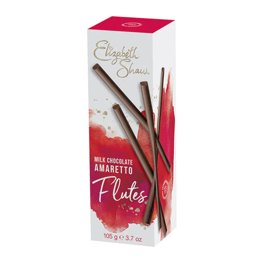 Elizabeth Shaw Milk  Chocolate Amaretto Flutes 105g