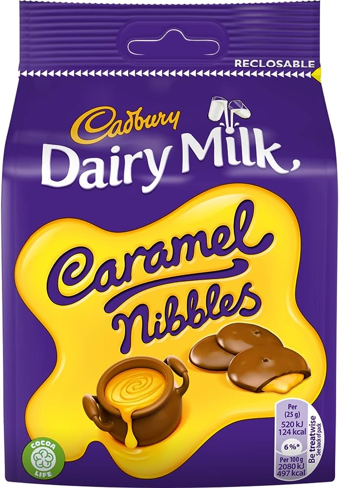 Cadbury's Caramel Nibbles 95g