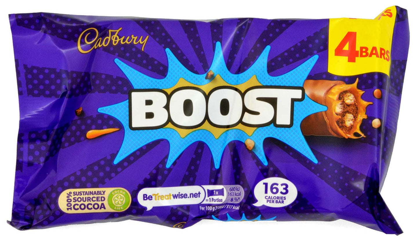 Cadbury Boost 4 bars
