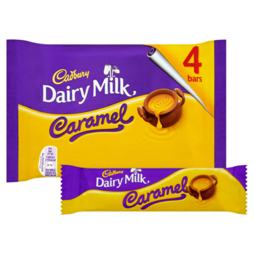 Cadbury Dairy Milk Caramel 4 Pack