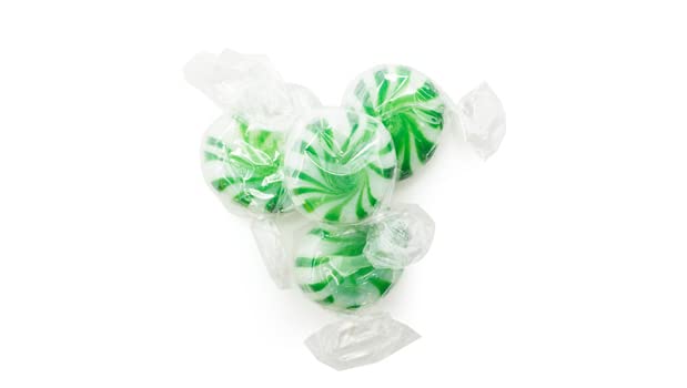 Green Pinwheel Mints 270g