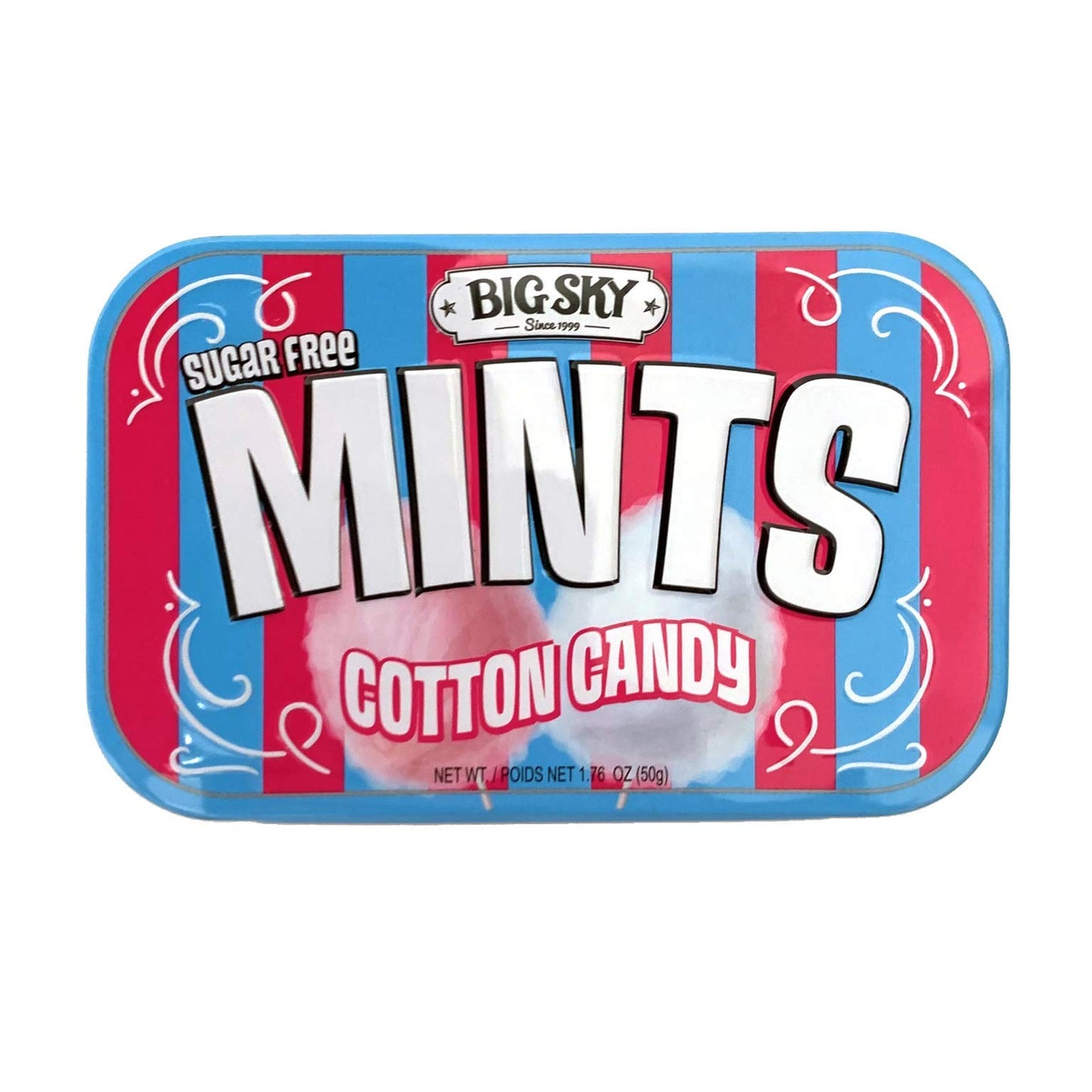 Big Sky Sugar Free Cotton Candy Mints 50g