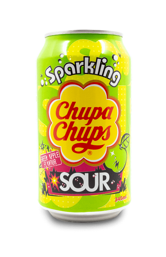 Chupa Chups Green Apple Sour Soda