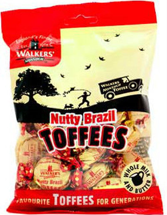 Walkers Nutty Brazil toffees 150g
