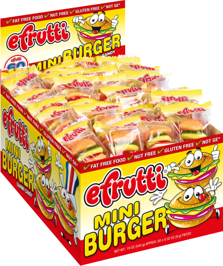 eFrutti Mini Burger 9g