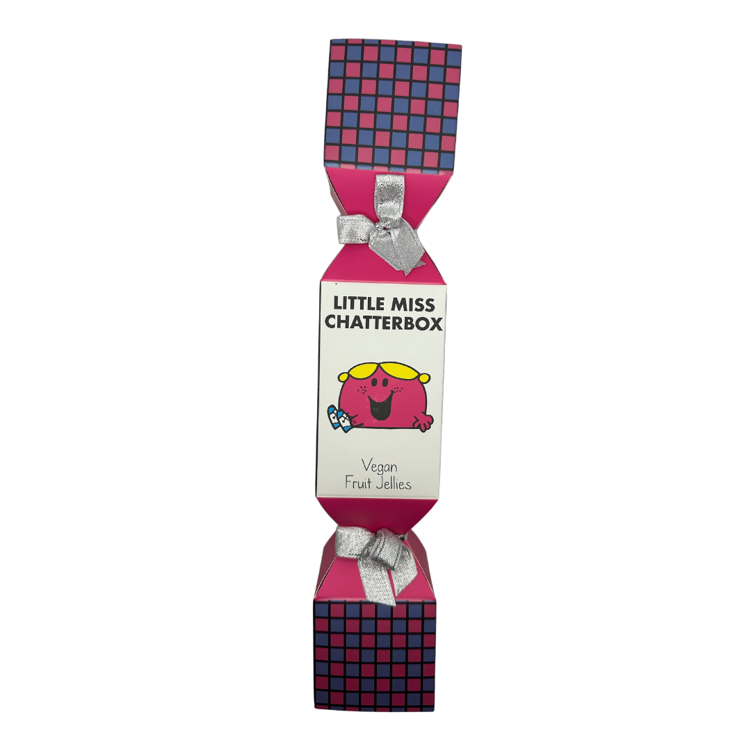 Little Miss Chatterbox Crackers Filled with Vegan Fruit Jellies 80g