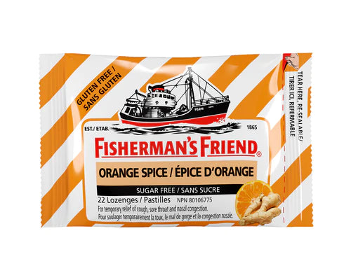 Fisherman's Friend Orange Spice 22 Lozenges