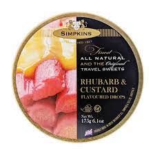 Simpkins Rhubarb & Custard Drops 175g