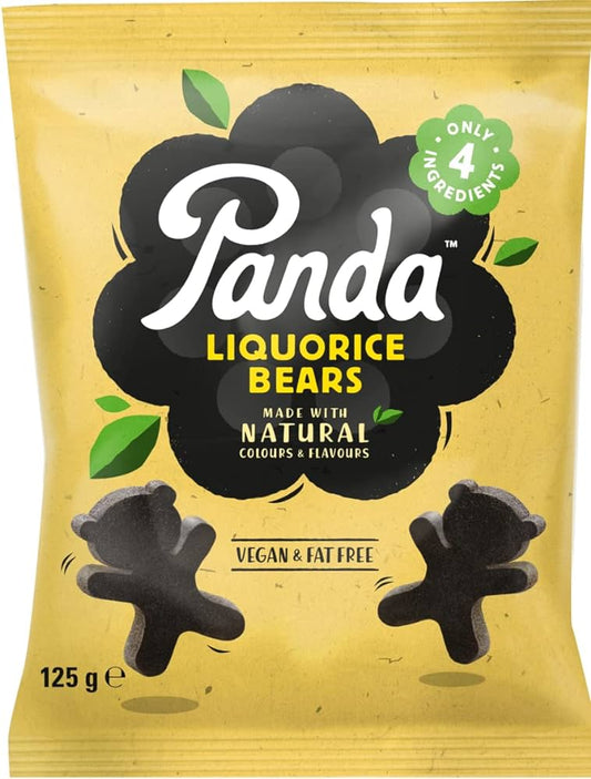 Panda Licorice Bears  125g