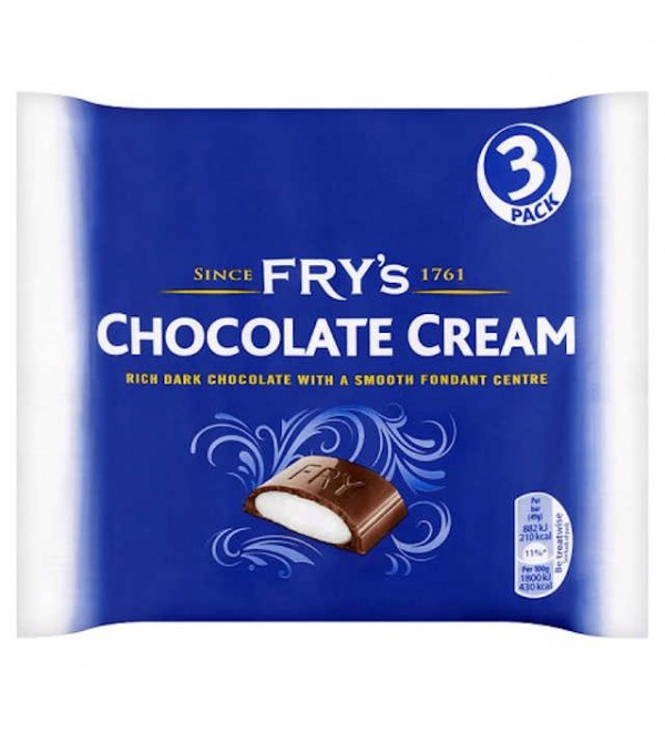 Frys Chocolate Cream 3 pack