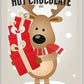 Mini Hot Chocolate Retro Reindeer